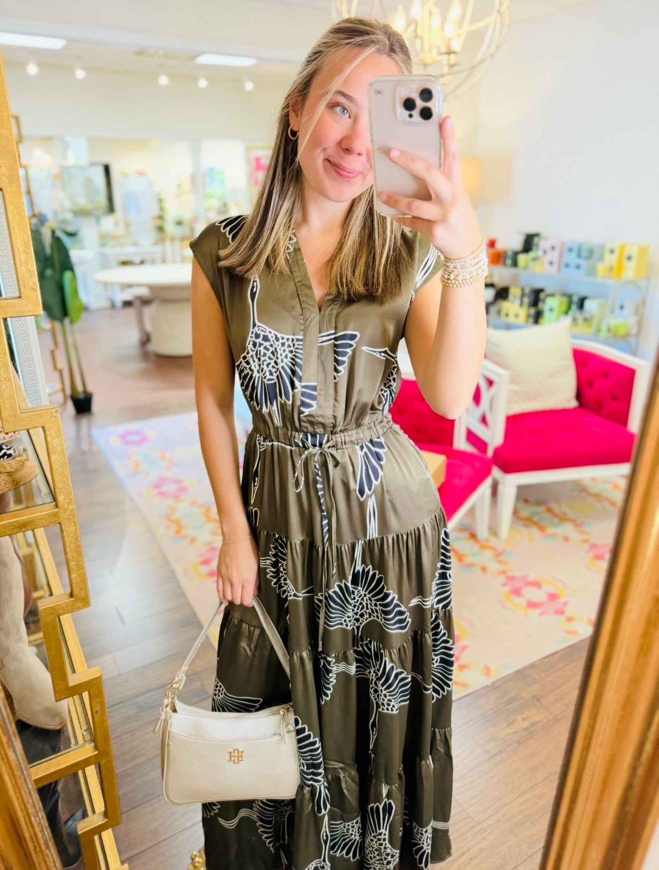 The Persephone Printed Dress