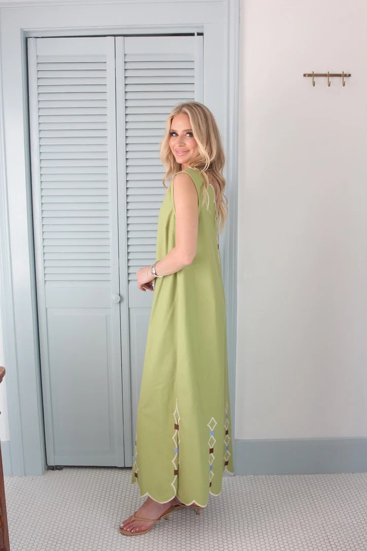 Karlie/ The Sharma Scalloped Dress