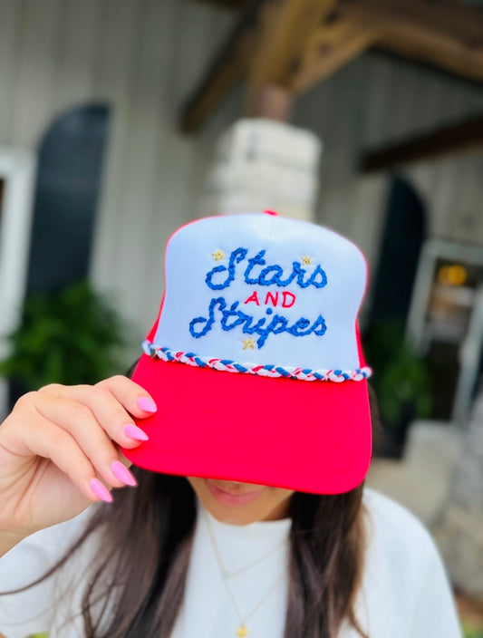 The Stars & Stripes Trucker