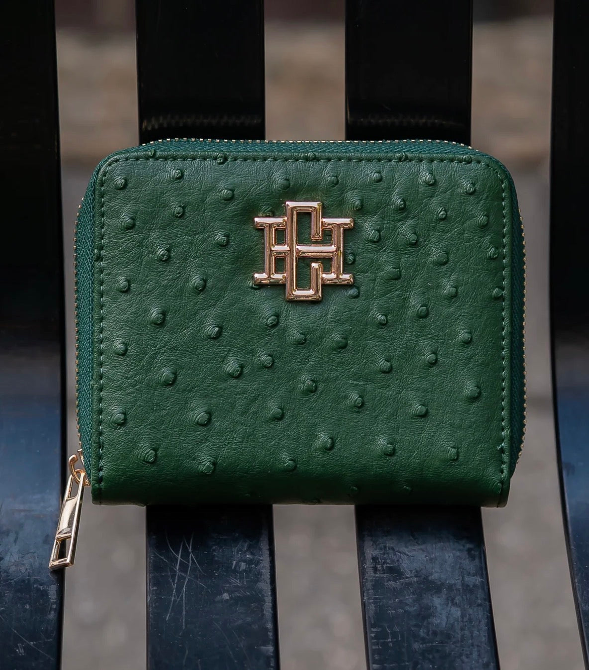 The Blakely Wallet/ Hunter Green EO