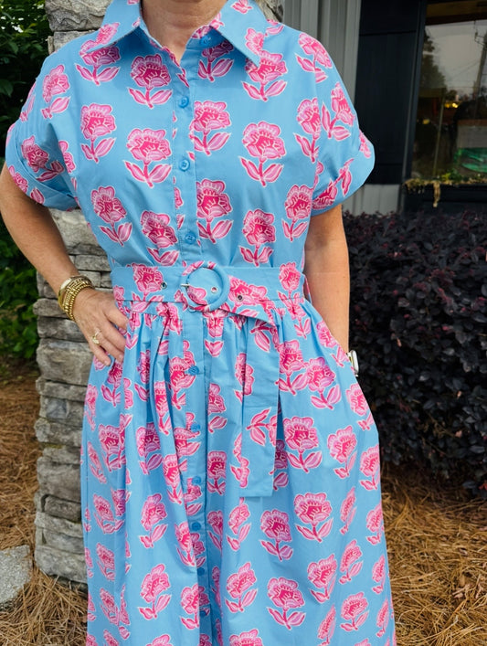 The Preppy Paisley Dress
