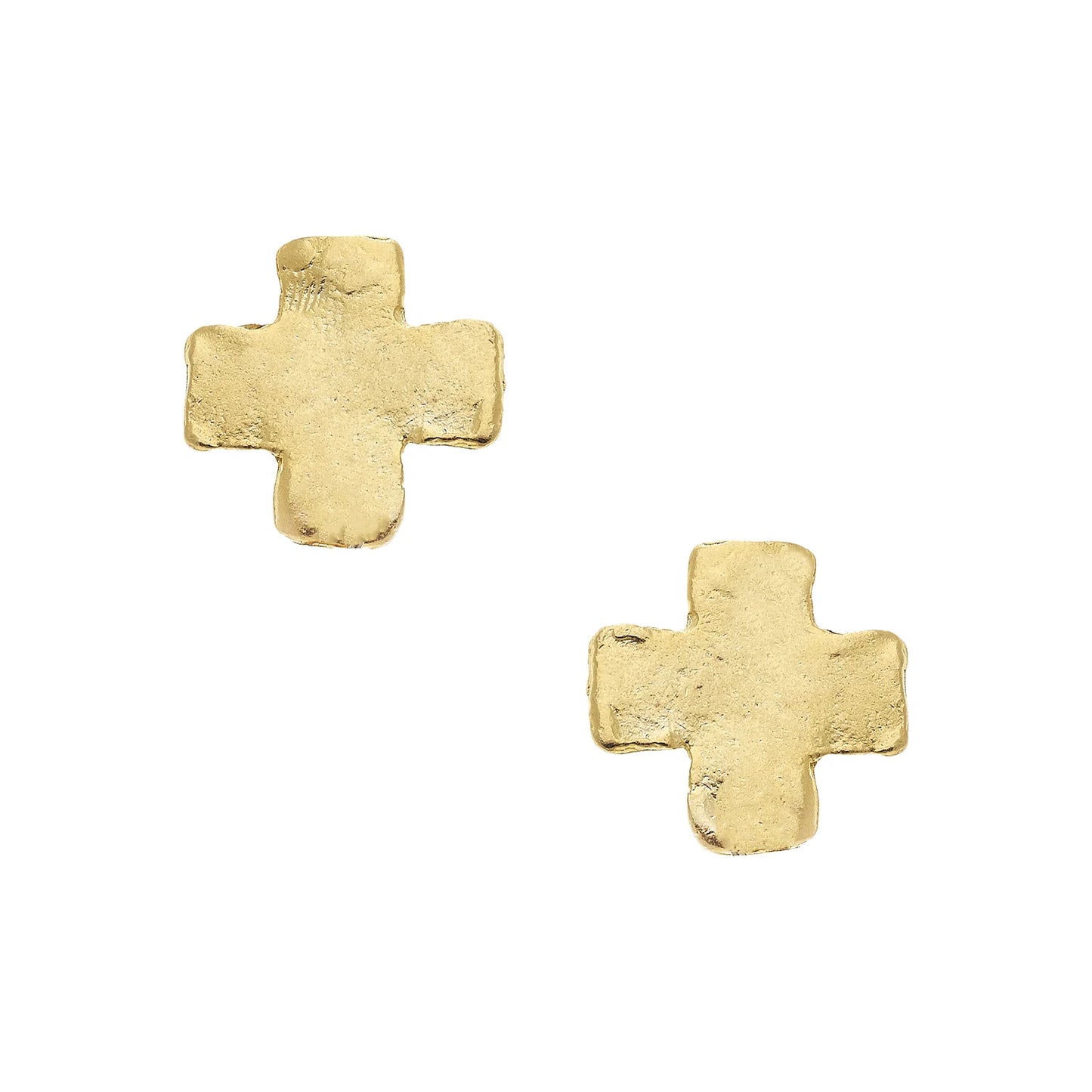 Susan Shaw/ Mini Cross Square Studs