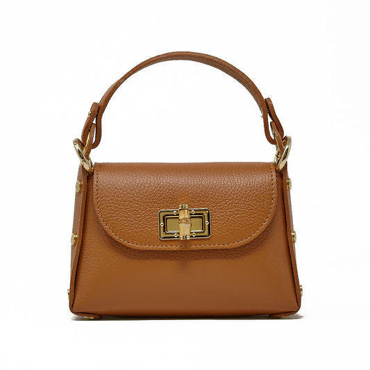 The Bollie Bamboo Bag/ Camel