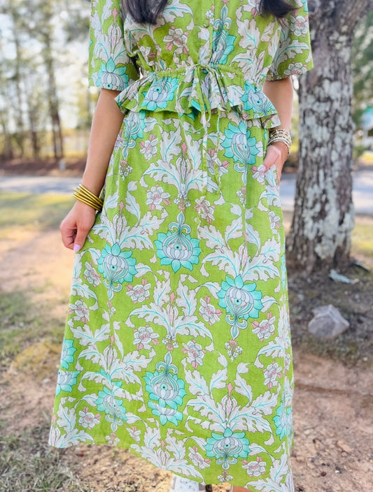 Double A/ The Marisol Skirt/ Tapestry