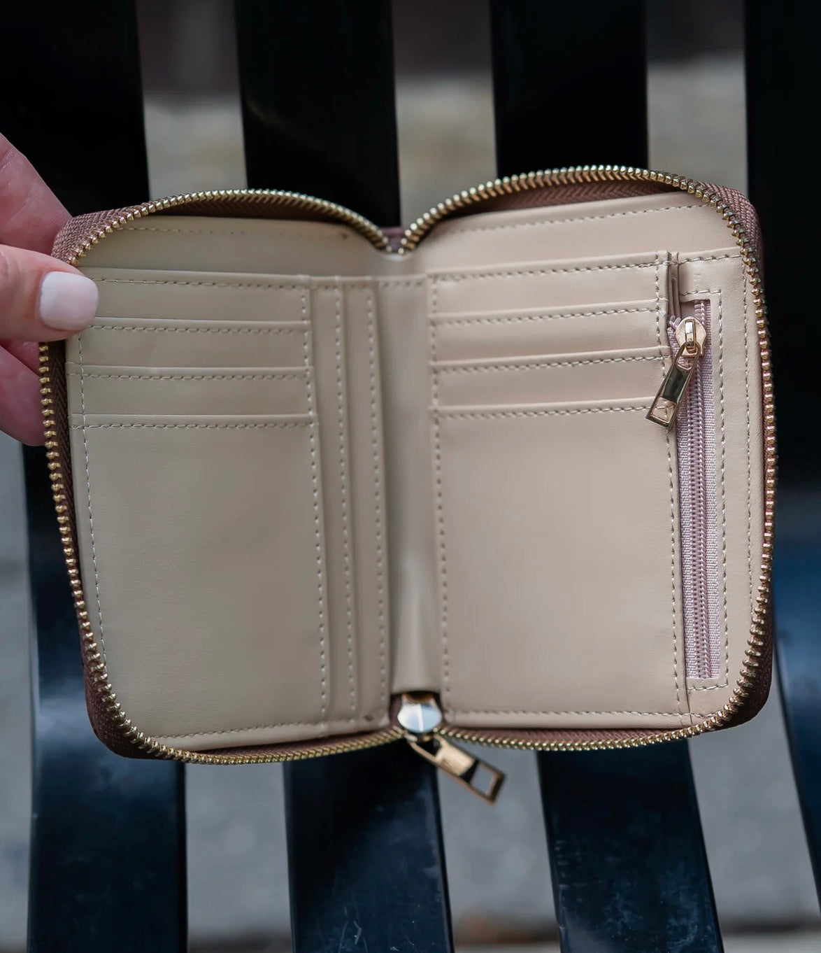 The Blakely Wallet/ Saddle EO