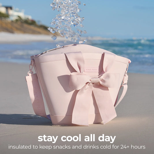 Case-Mate/ Jelly Cooler Tote/ Ballet Pink Bow