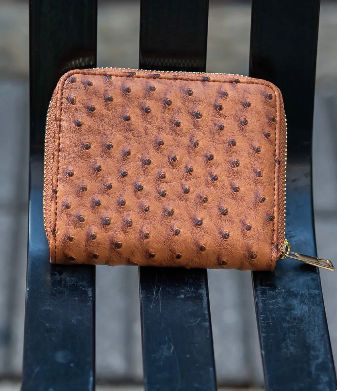 The Blakely Wallet/ Saddle EO