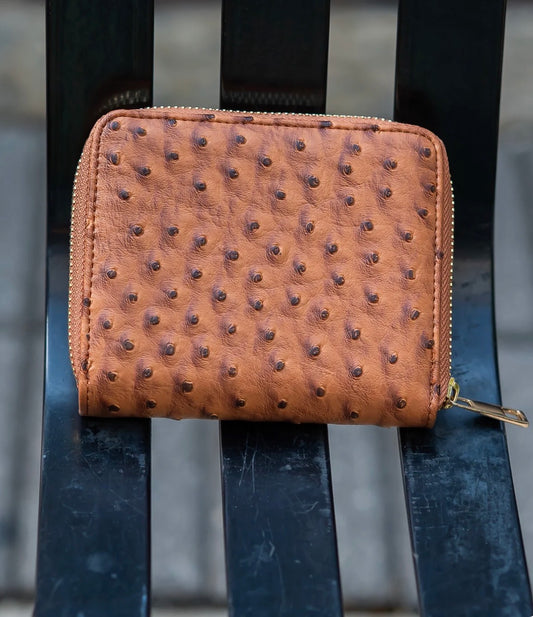 The Blakely Wallet/ Saddle EO