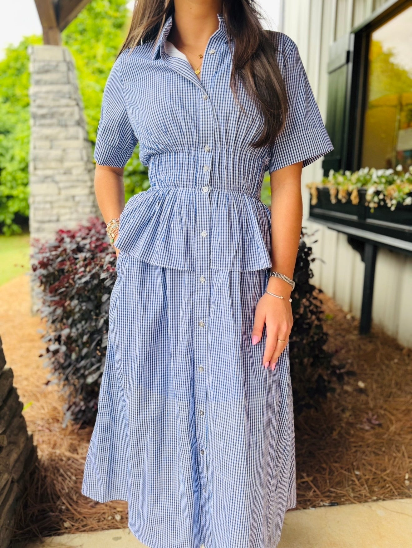 The Chelsea Check Dress