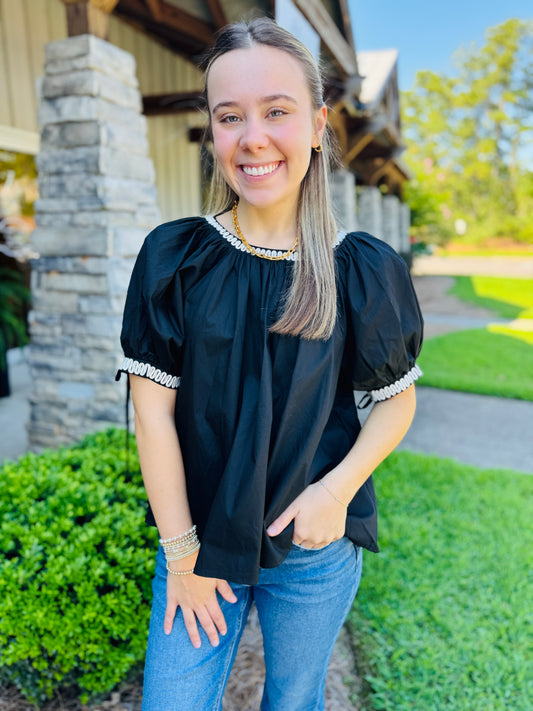 The Dillie Detail Top