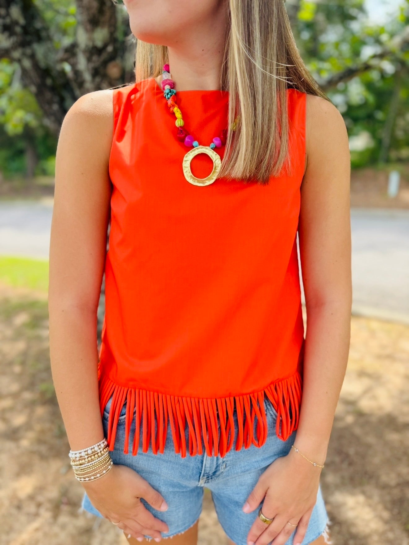 The Frilly Fringe Top