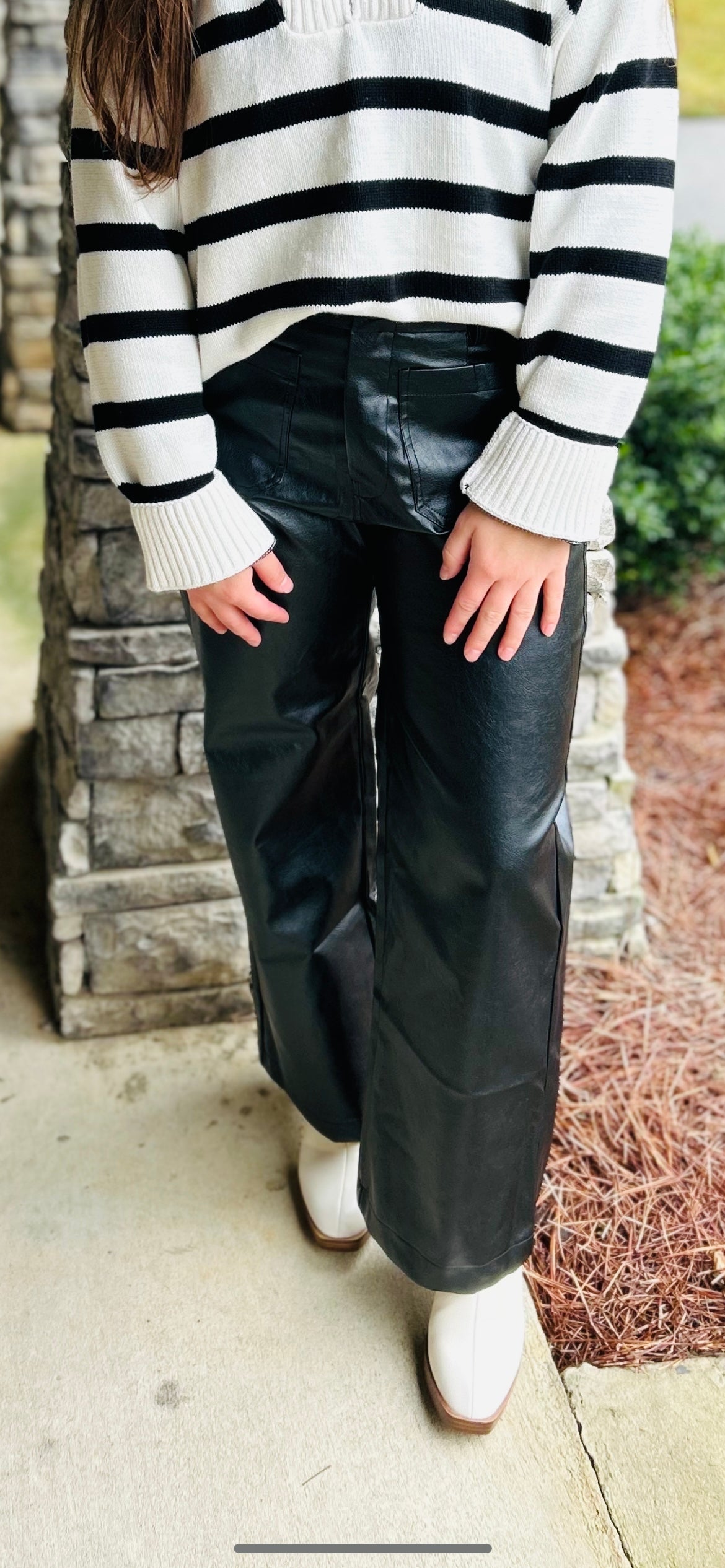 The Folly Faux Leather Pants