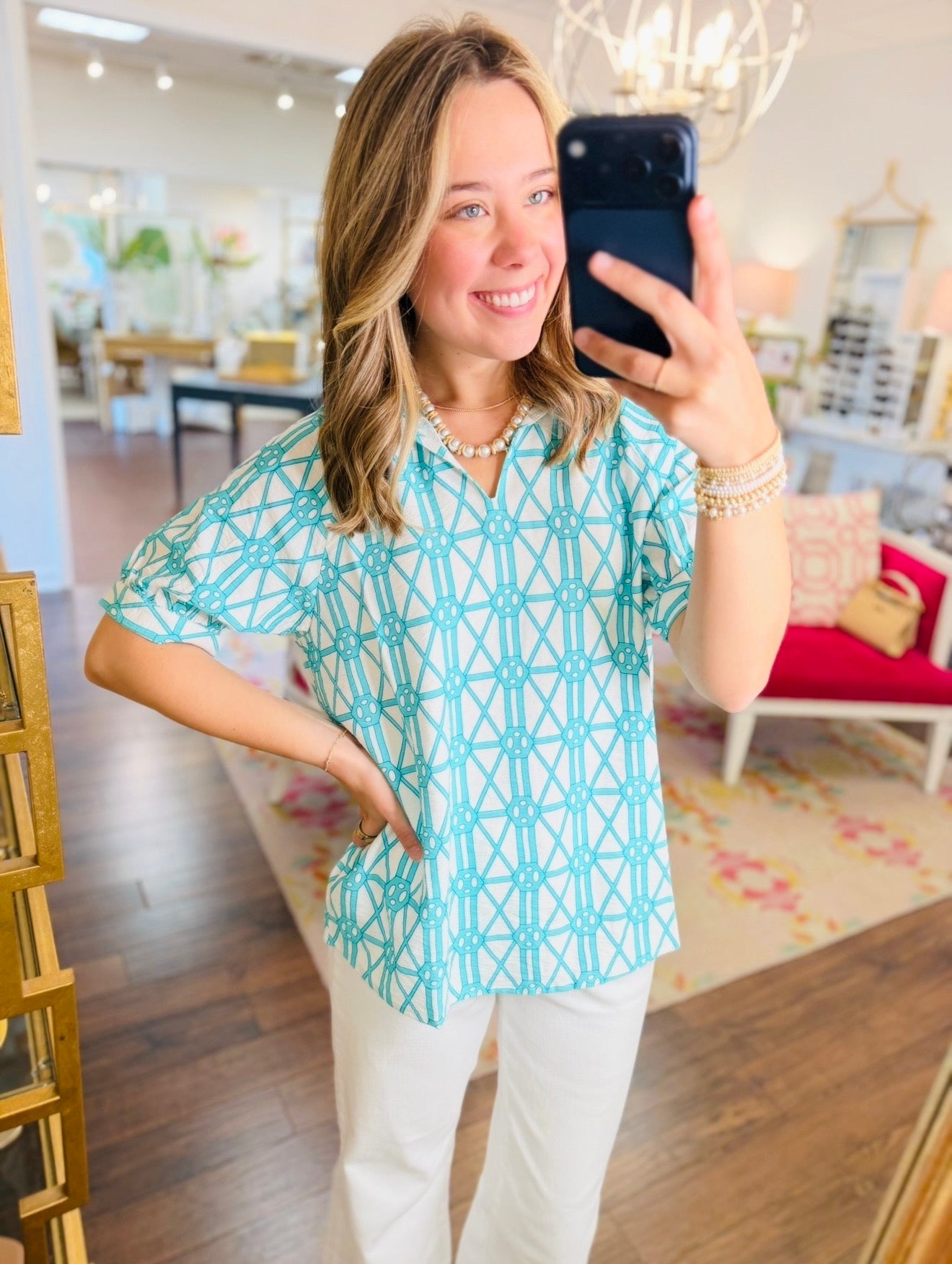 Boho Chic/ The Bay Bamboo Blouse