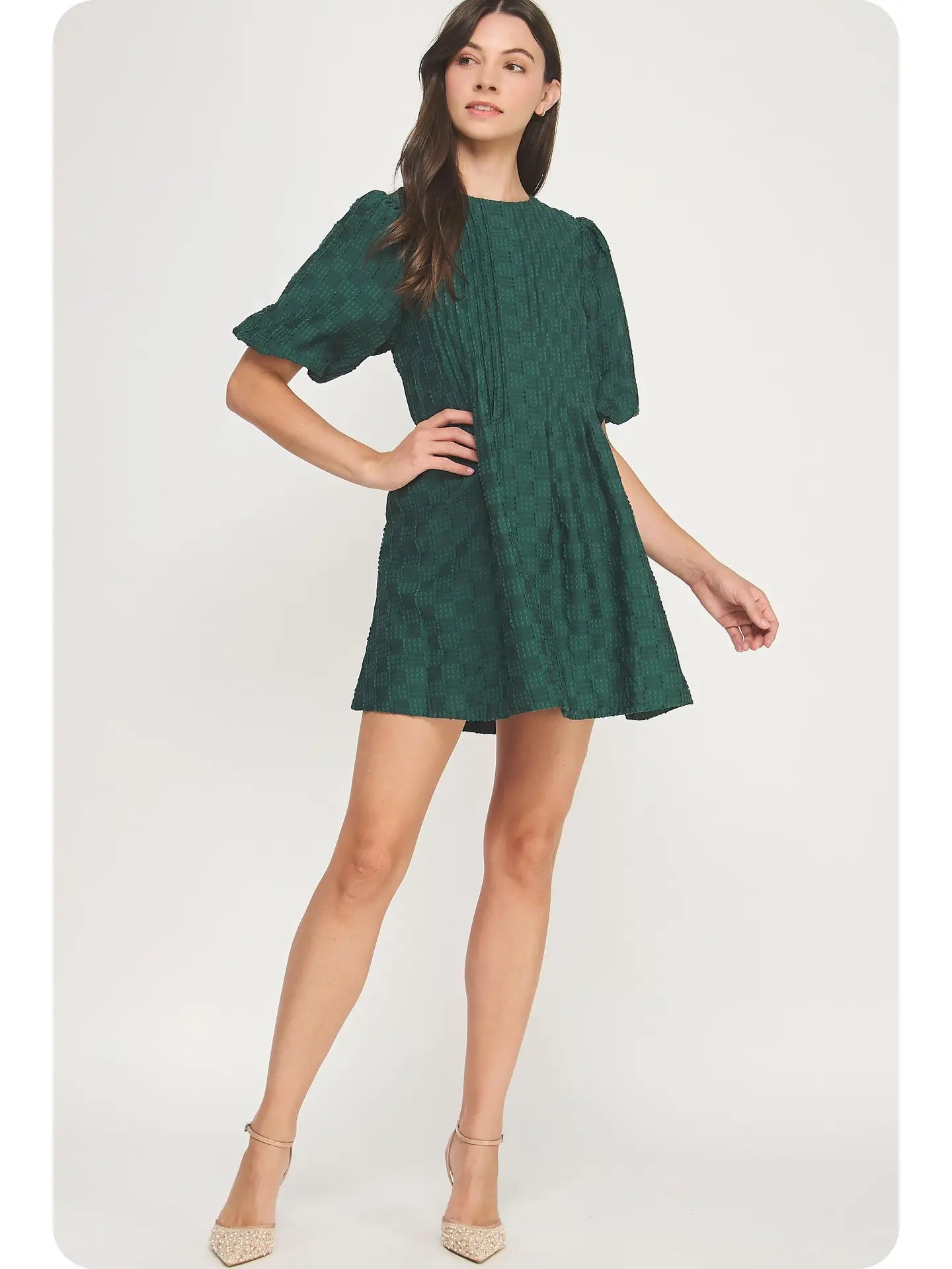 The Pallie Pintuck Dress