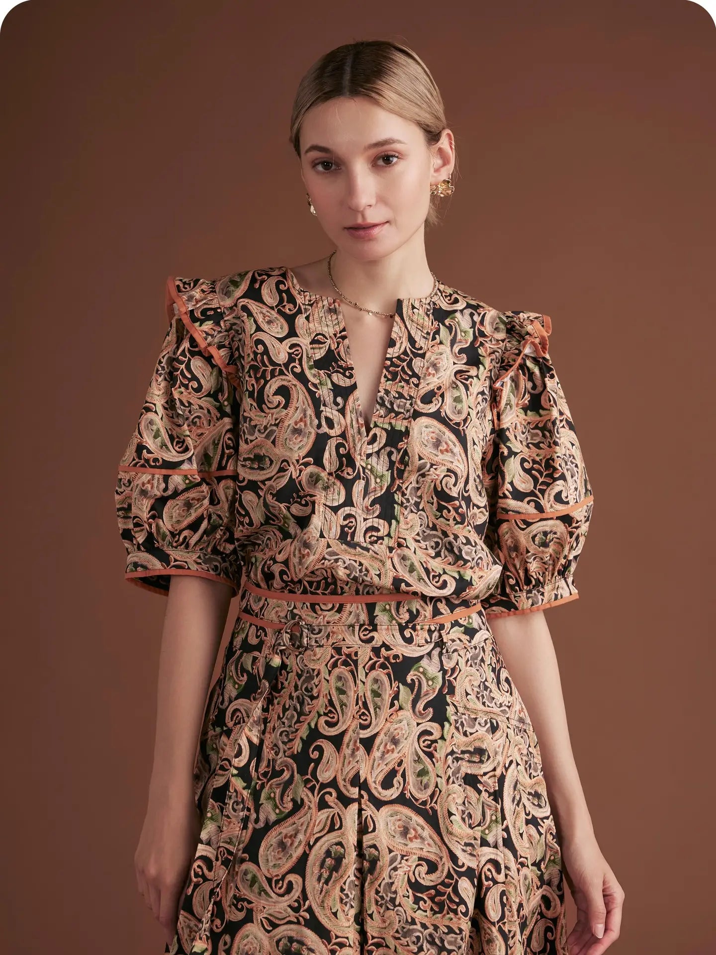 The Posh Pattern Blouse