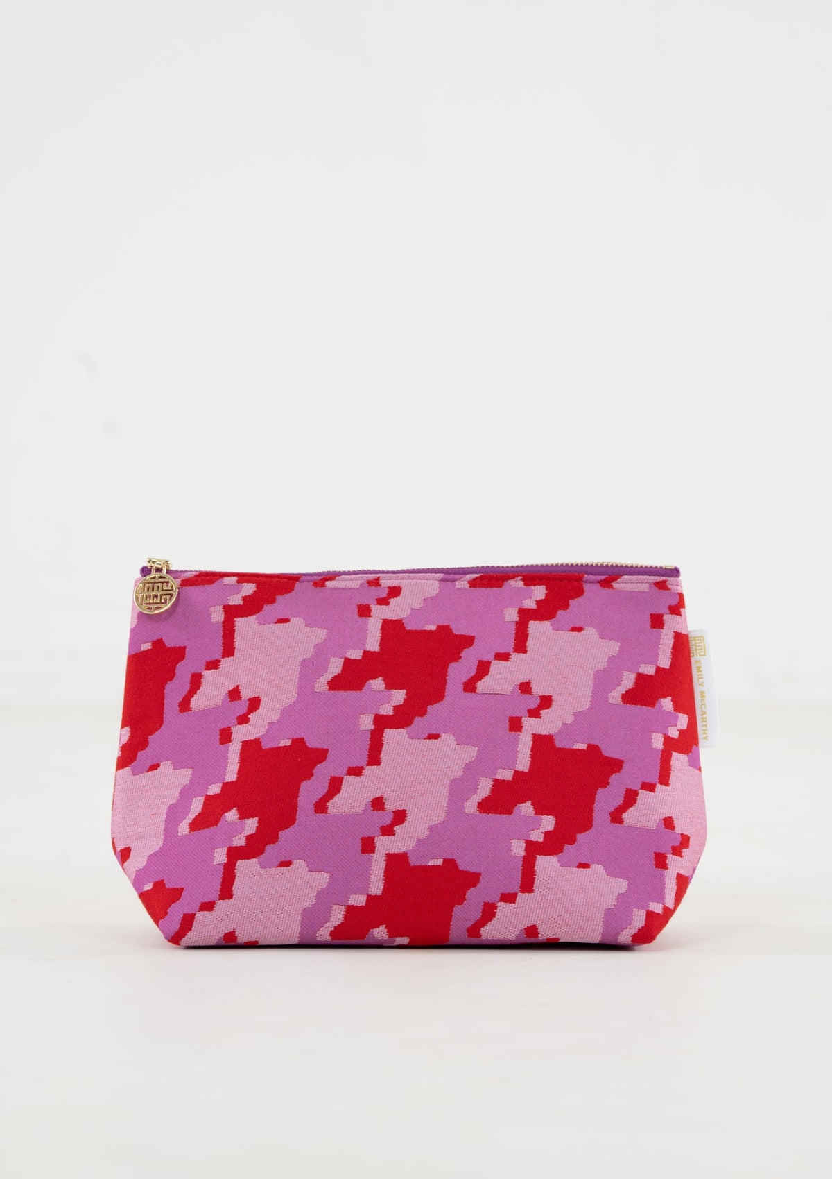 Emily McCarthy/ The Cosmetic Bag/ Houndstooth
