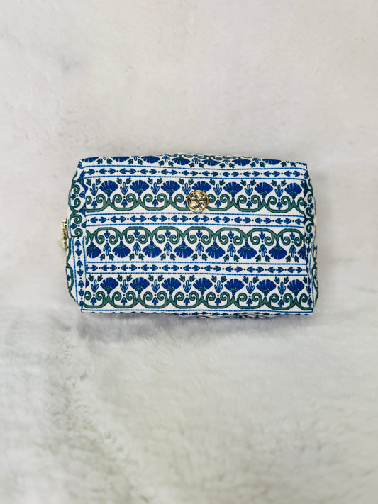 MS/ Let's Face It Mini Bag/ Floral Foulard Navy