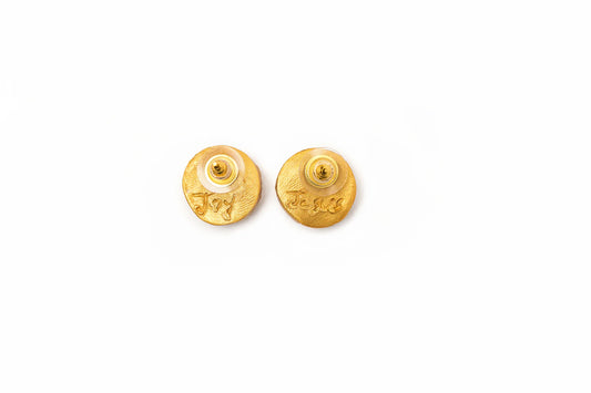Hidden Truth Jewelry/ Mother of Pearl Cross Studs