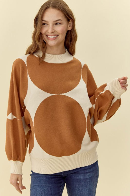 The Tallie Toffee Sweater