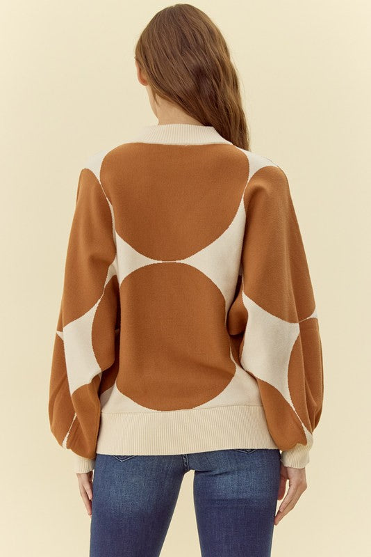 The Tallie Toffee Sweater