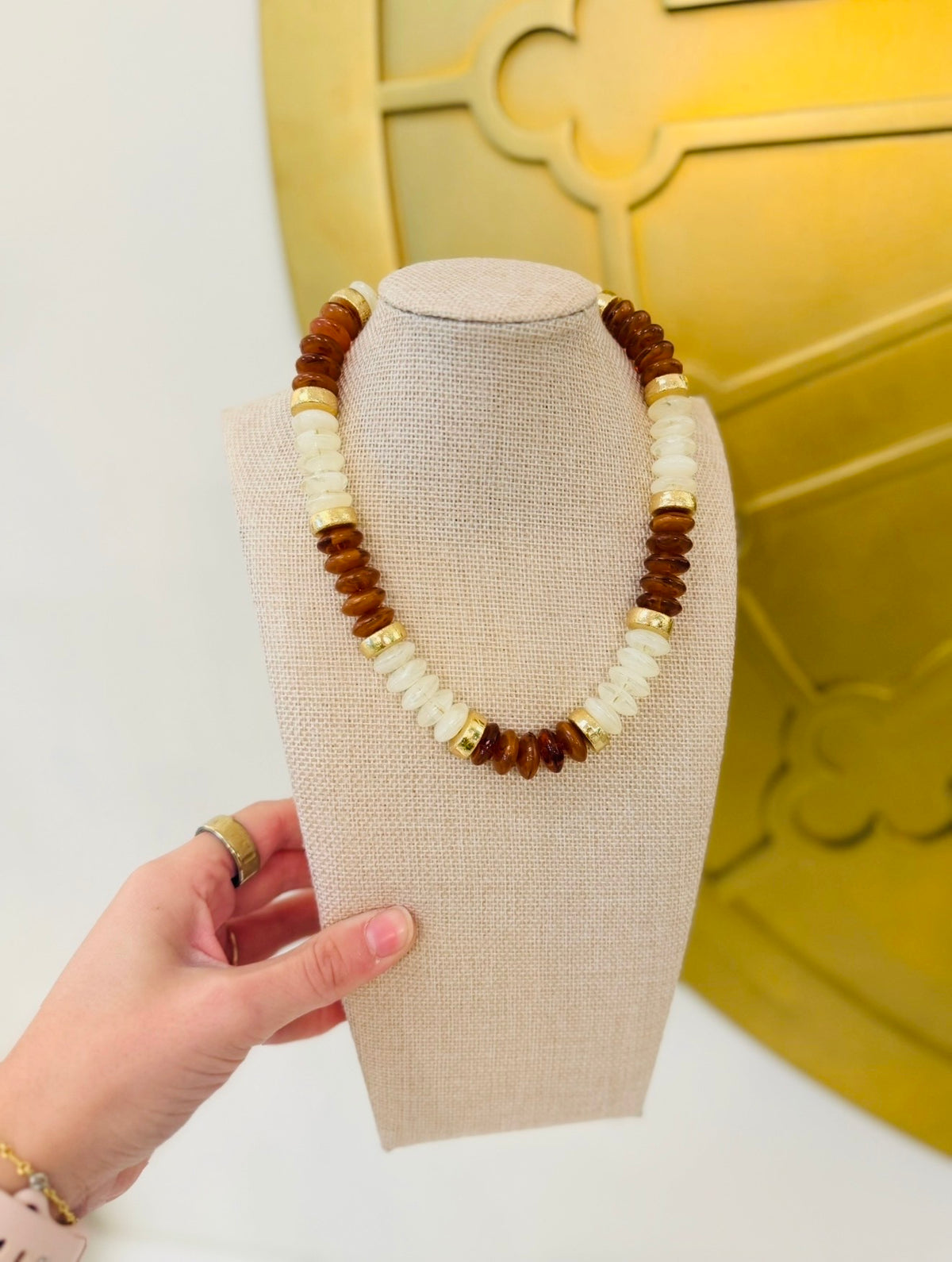 MM/ The Jules Necklace/ Natural