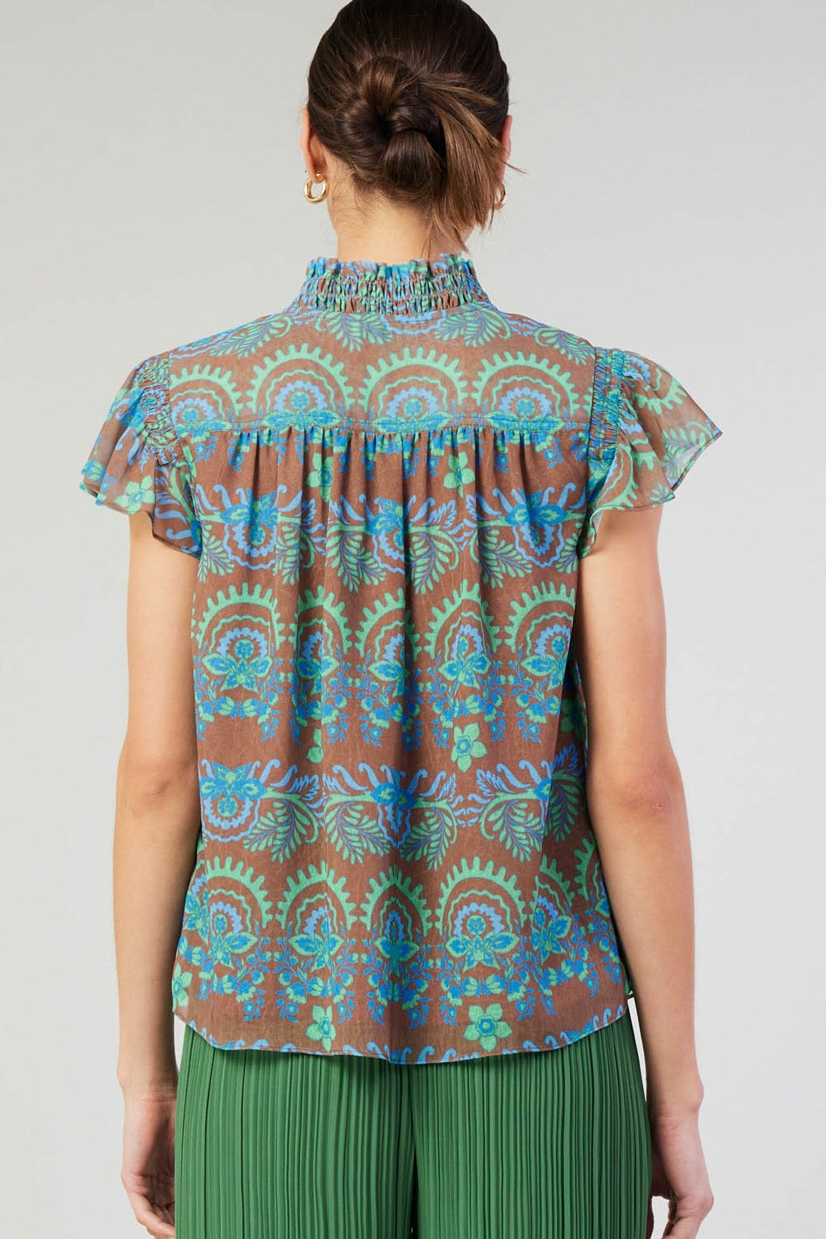 The Sandra Safari Top