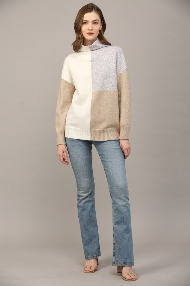 The Moxlee Mock Neck Sweater