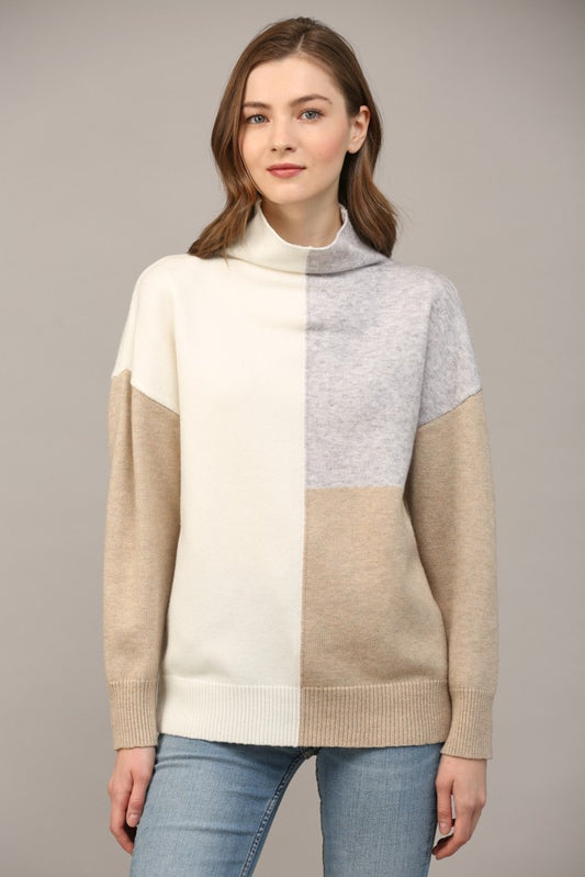 The Moxlee Mock Neck Sweater