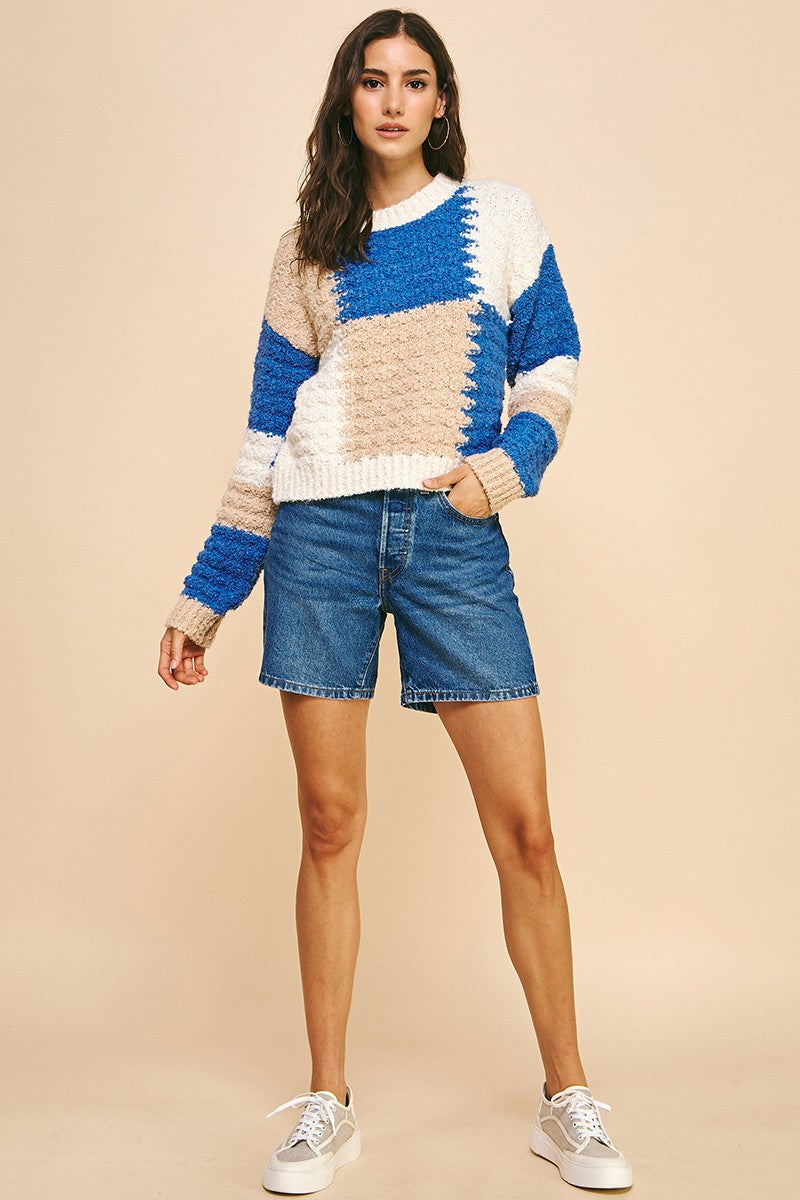 The Cru Colorblock Sweater