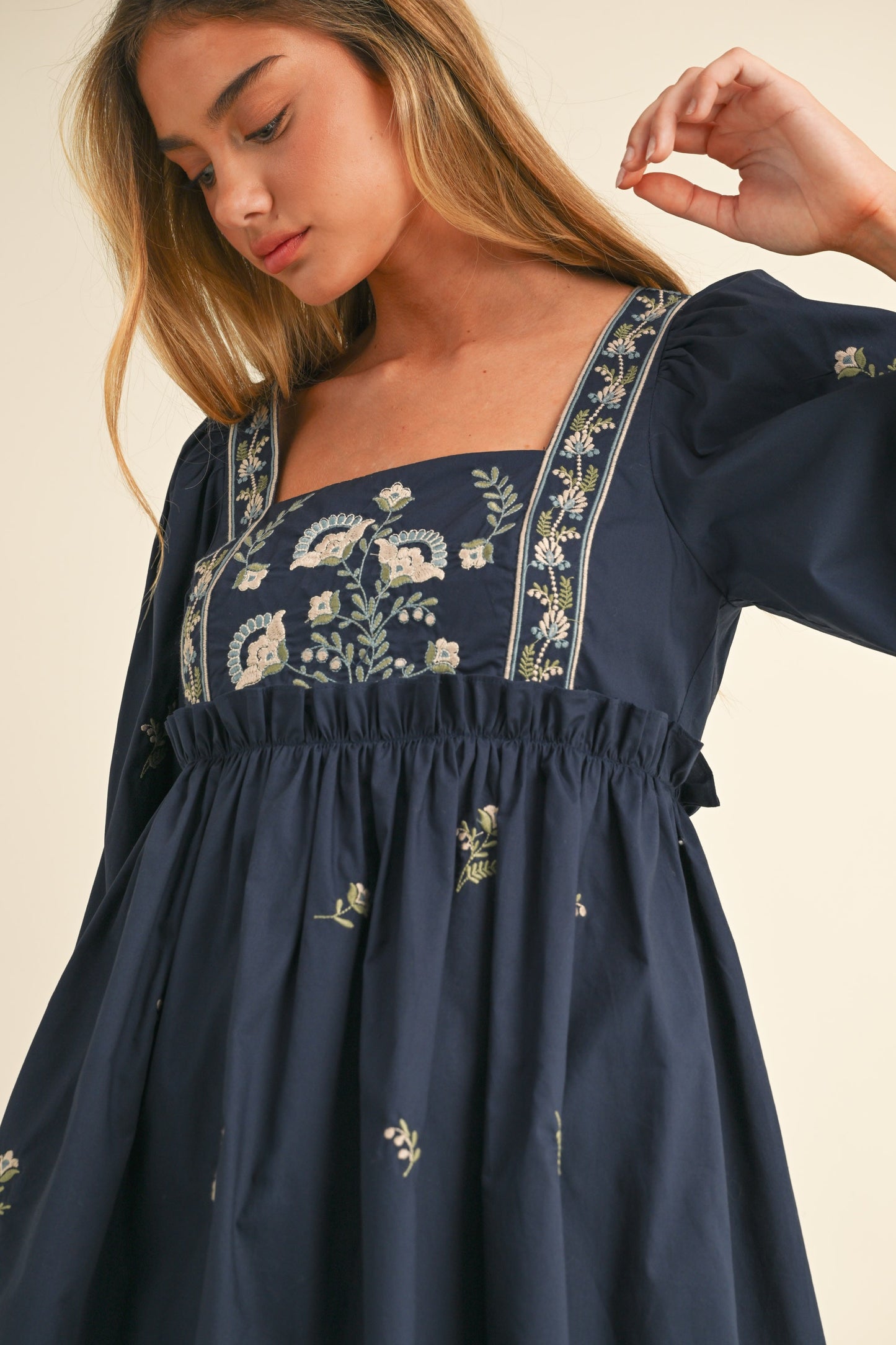 The Elly Embroidered Dress