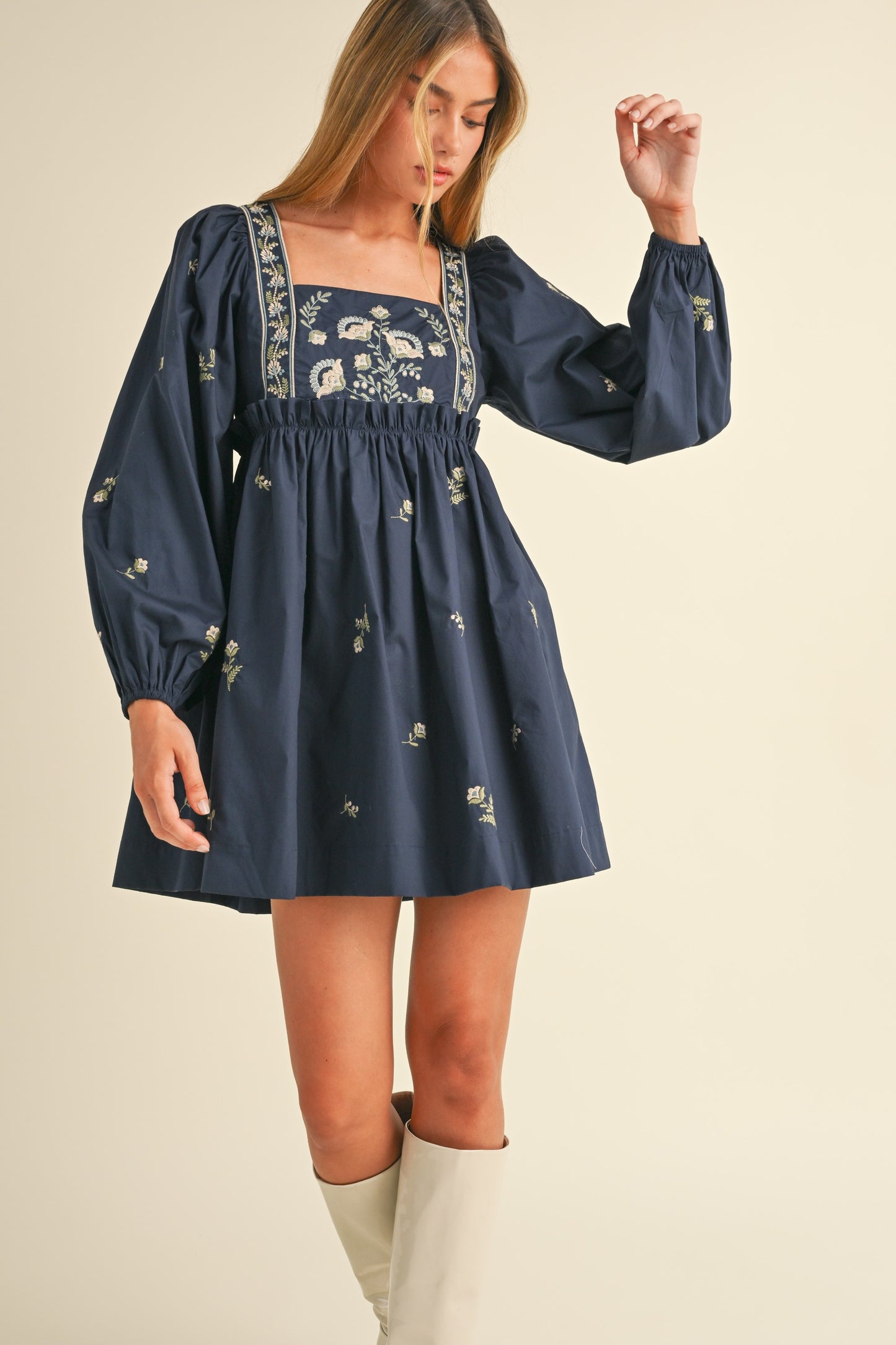 The Elly Embroidered Dress