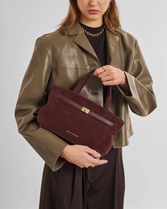 Katie Loxton/ The Orin Top Handle Crossbody/ Cherry