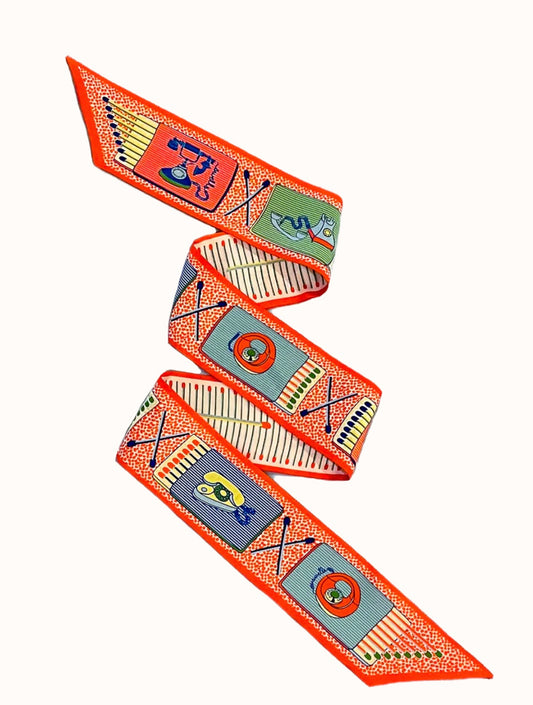The Strike A Convo Silk Ribbon