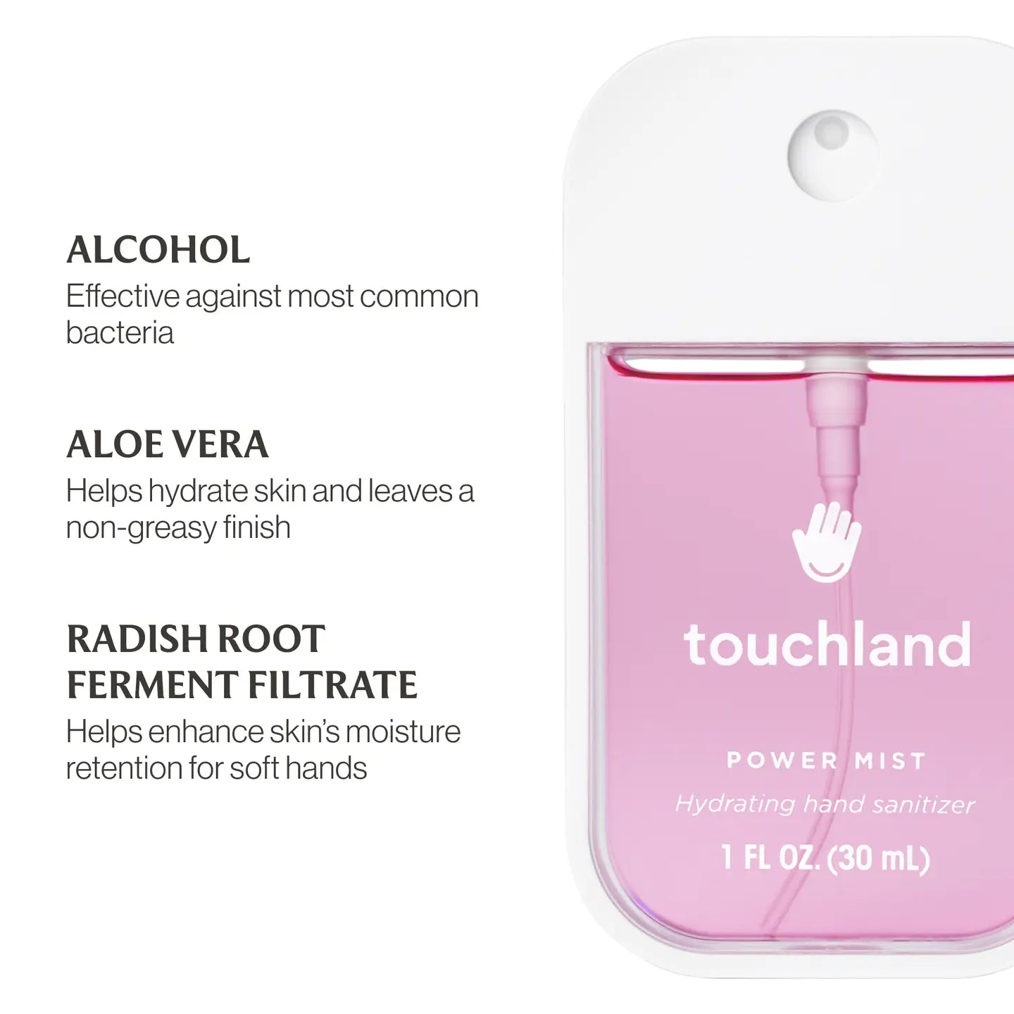 Touchland/ Hydrating Hand Sanitizer/ Berry Bliss