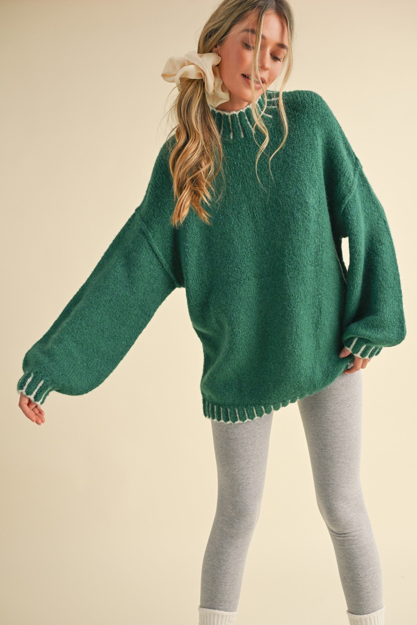 The Melanie Mock Sweater