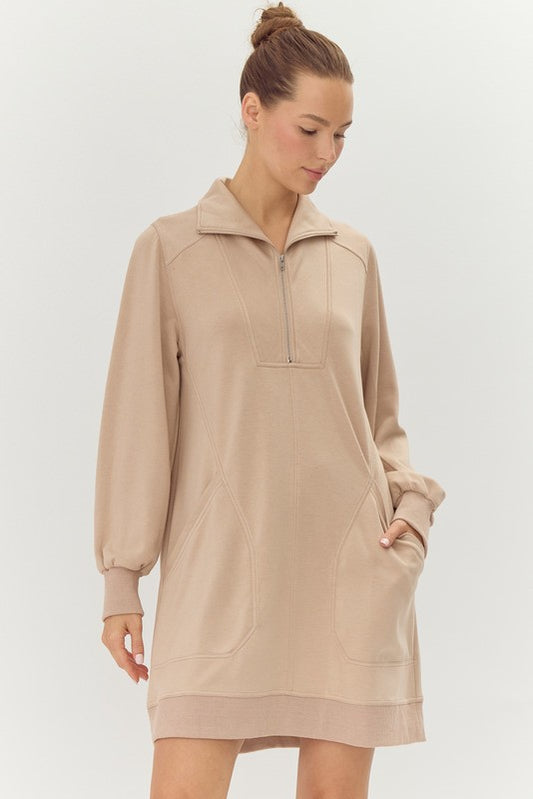 The Zyler Zip Dress