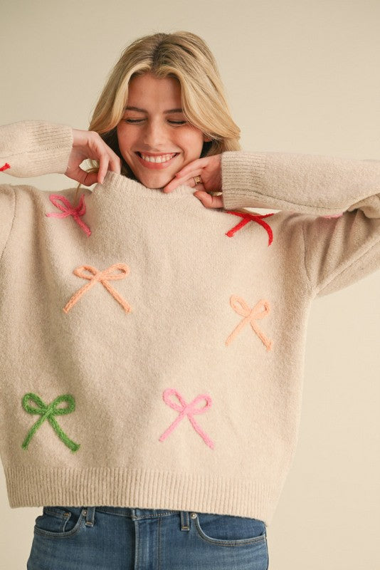 The Bashful Bow Sweater