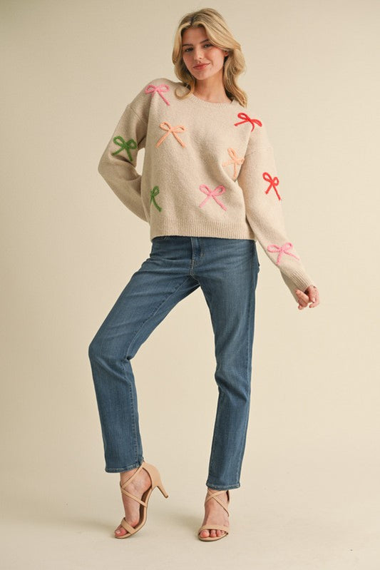 The Bashful Bow Sweater