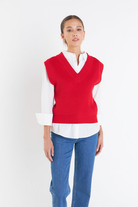 The Veya V-Neck Vest