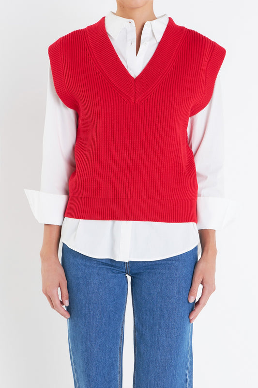 The Veya V-Neck Vest