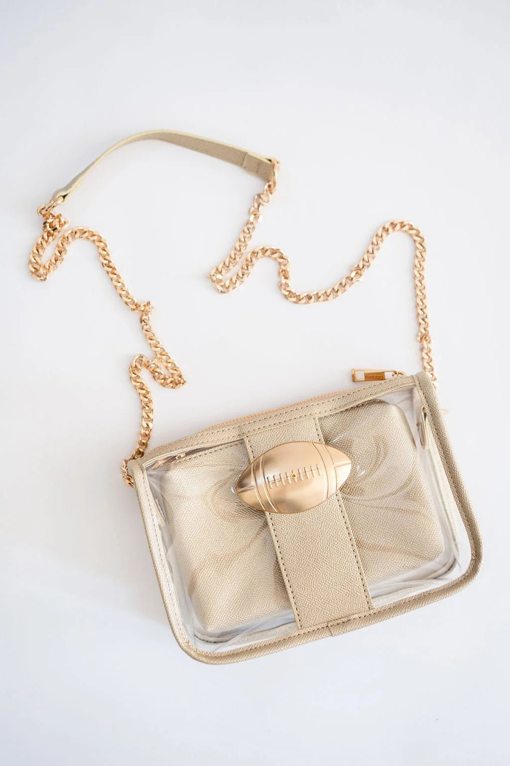 Lisi Lerch/ The Lucy Clear Gameday Handbag/ Football