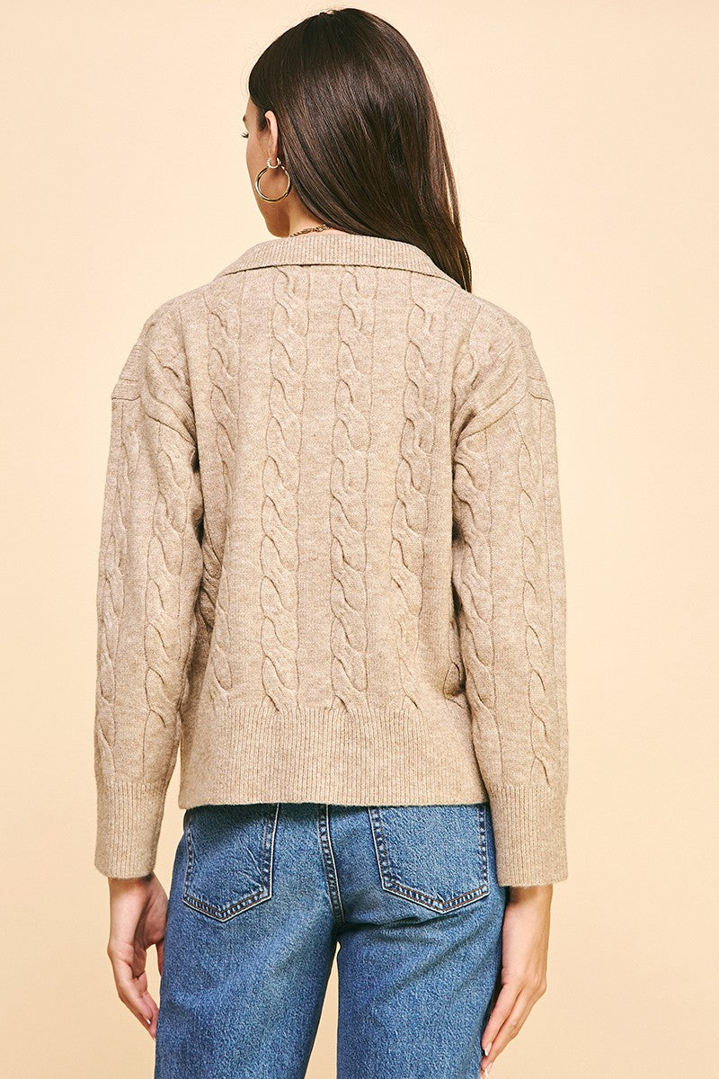 The Cammy Cable Sweater