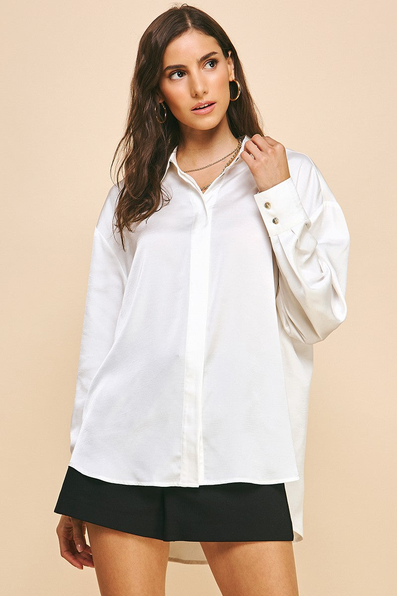 The Simmi Satin Blouse