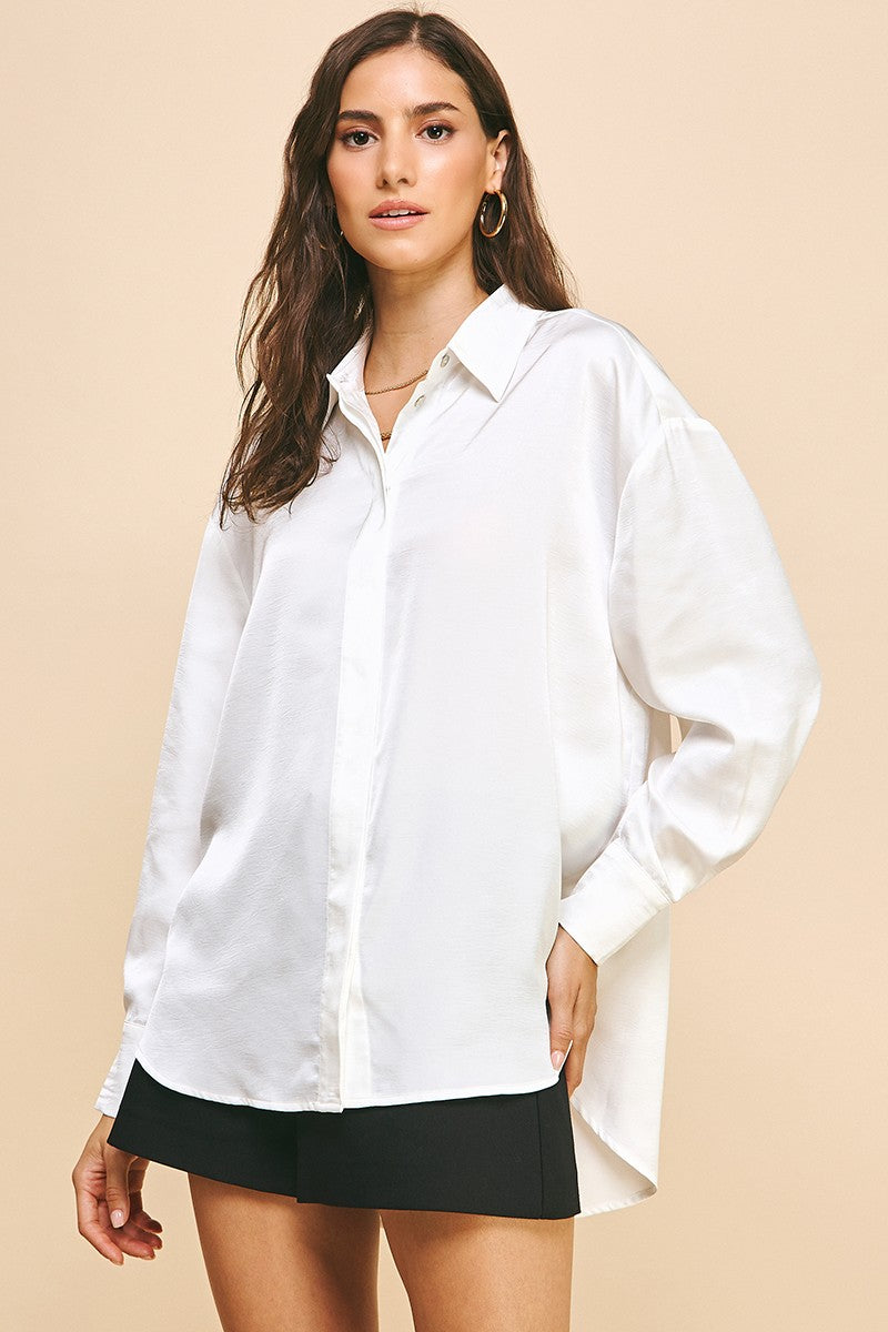 The Simmi Satin Blouse