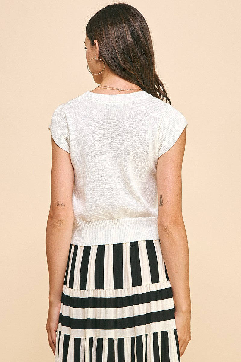The Connely Cap Sleeve Top