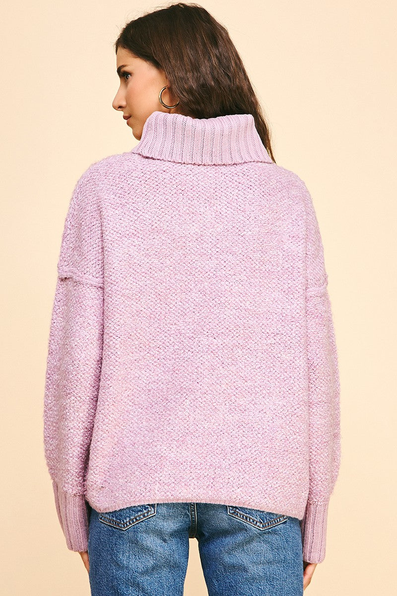 The Penelope Purple Sweater