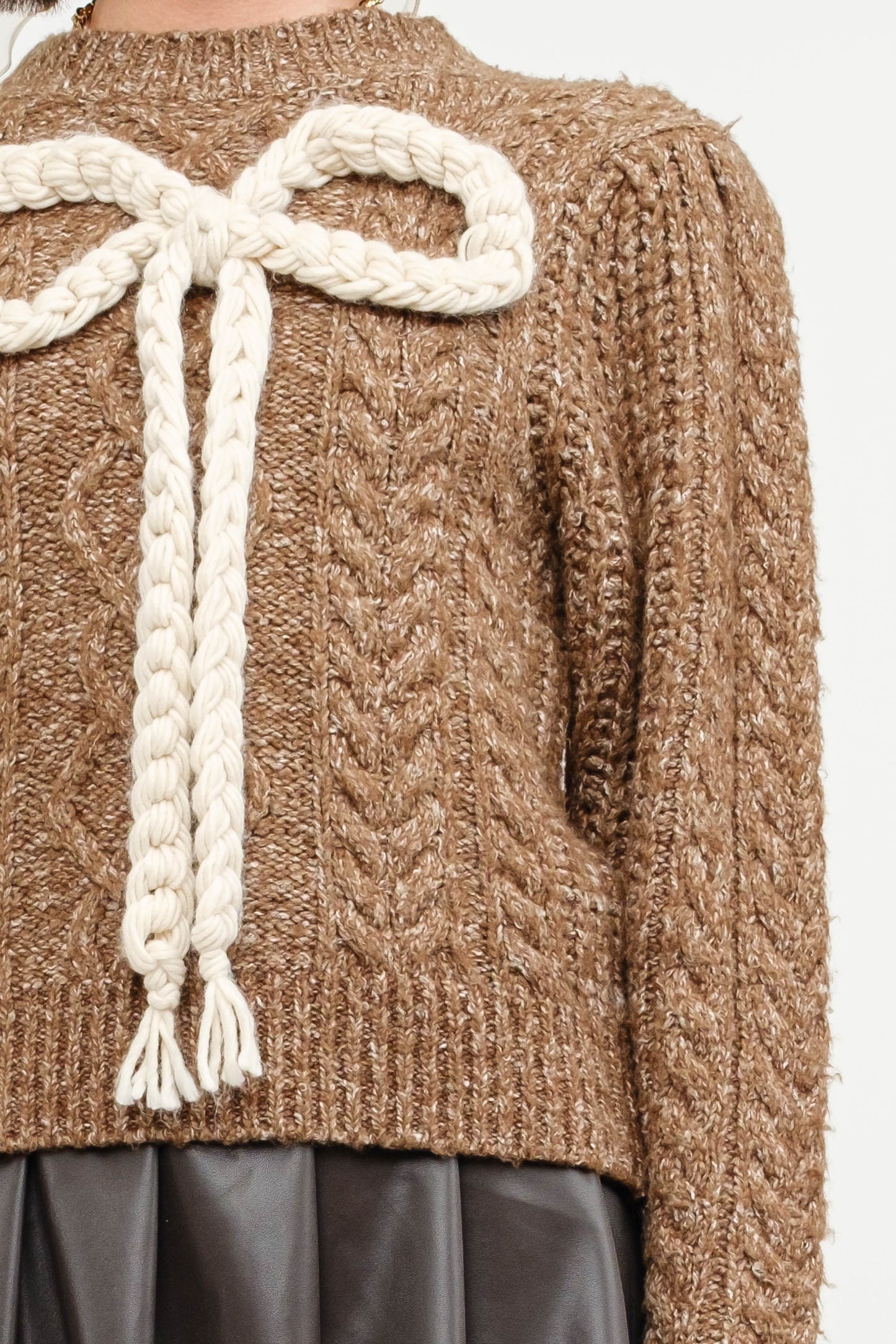 The Lucia Cable Sweater