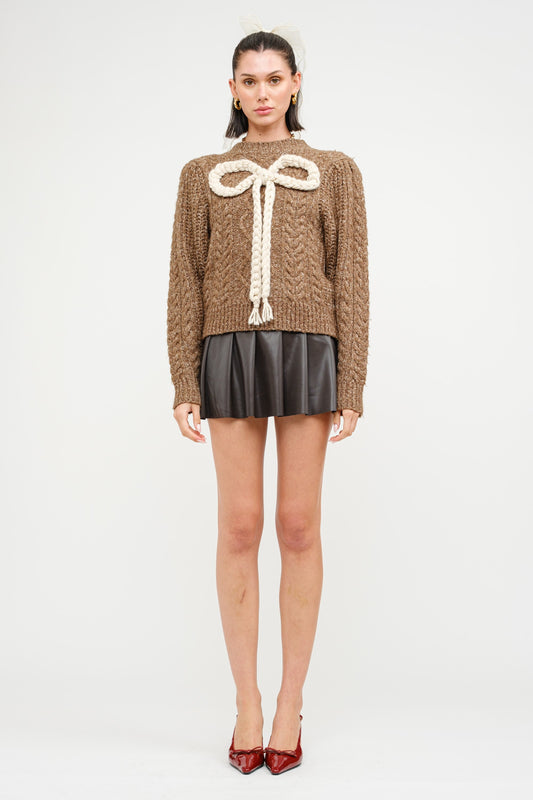 The Lucia Cable Sweater