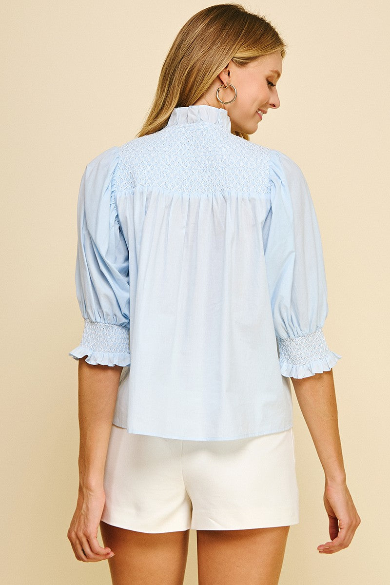 The Wanda Woven Top