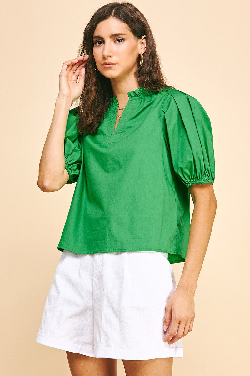 The Paxla Poplin Top